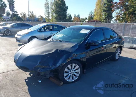 2013 Honda Accord Ex-L from USA, damaged, VIN 1HGCR2F89DA109019